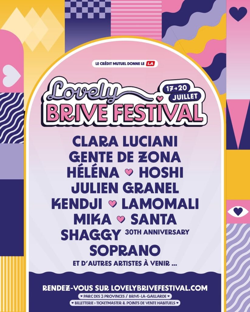 Lovely Brive Festival 2025 Lineup