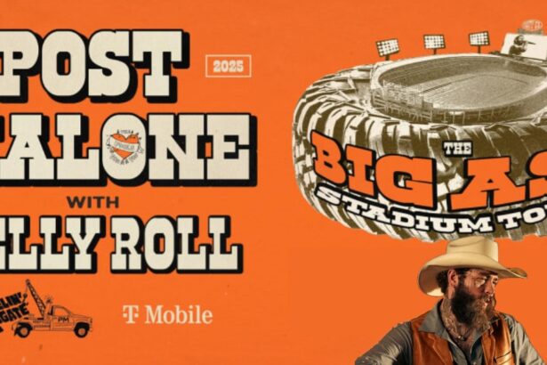 Post Malone The BIG ASS Stadium Tour Post Malone and Jelly Roll Announce Big A** Stadium Tour: Tickets, Dates and venue