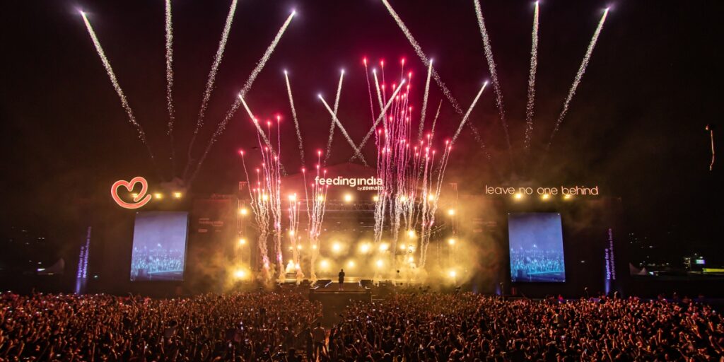 Zomato's Feeding India Concert, Dec-2022
